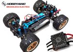 Радиоуправляемый монстр HSP Brontosaurus PRO 4WD RTR масштаб 1:10 2.4G - 94111PRO-88076 , цвет красный , LI-po 2s