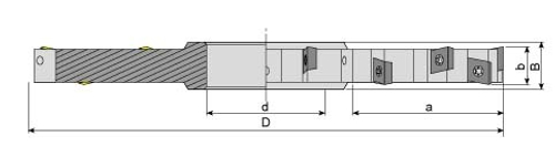 Фреза дисковая ASDM-CC12 D125x20-d40-z10