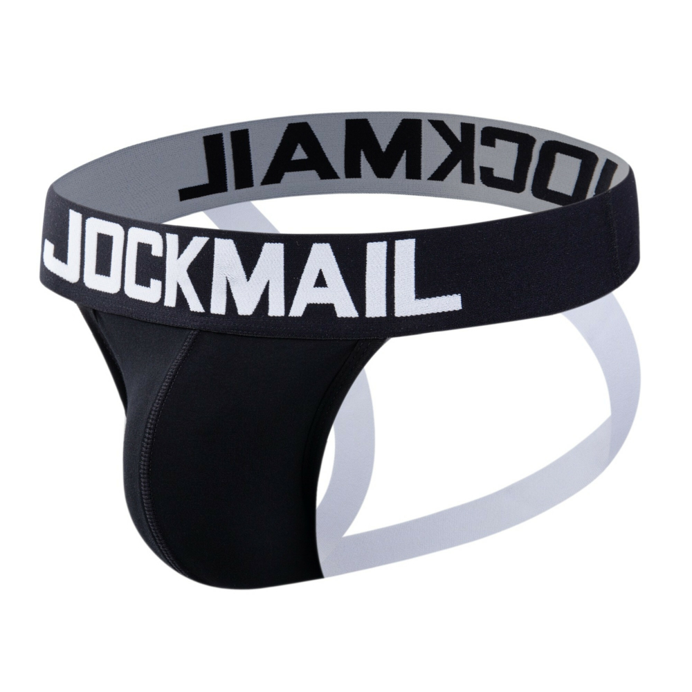 Мужские трусы джоки черные JOCKMAIL JM4038-2
