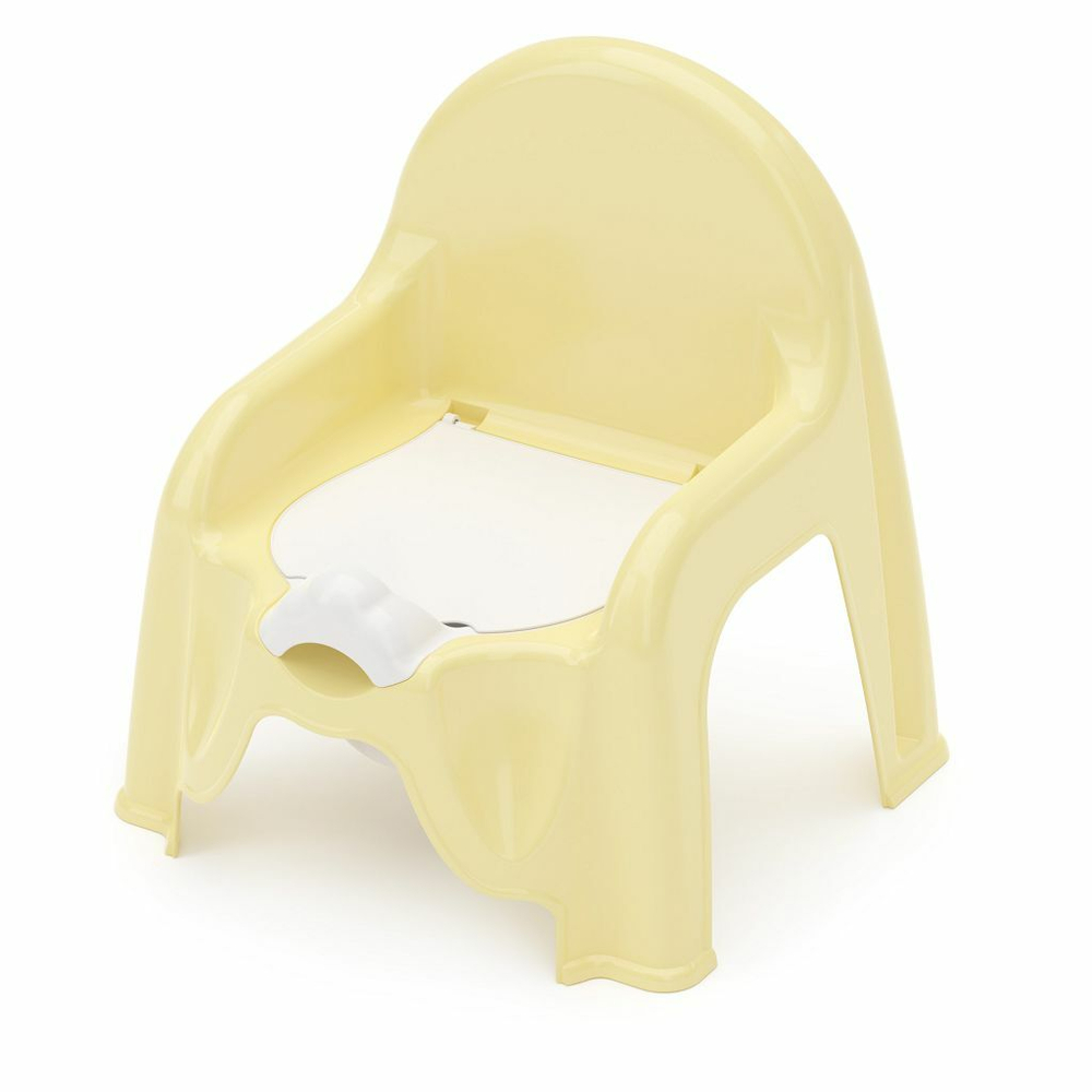 Горшок-стульчик (Светло-желтый) (1328) 325х300х345 мм