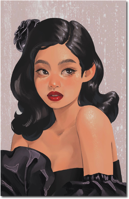 Арт карта / pendeltur / BLACKPINK / Дженни