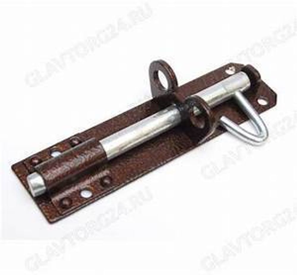 Задвижка дверная ПД № 1 "К" медь-антик