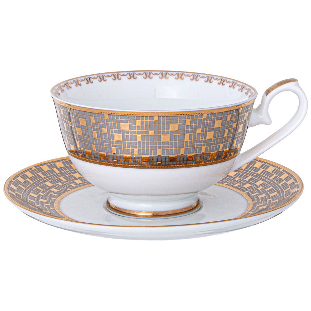 ЧАЙНЫЙ СЕРВИЗ LEFARD "МЕРЦАНИЕ" HА 6 ПЕР. 14 ПР. 1300/250/270 МЛ (КОР=1НАБ.)