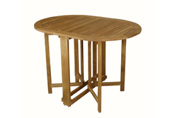 Стол из акации KARO овальный складной