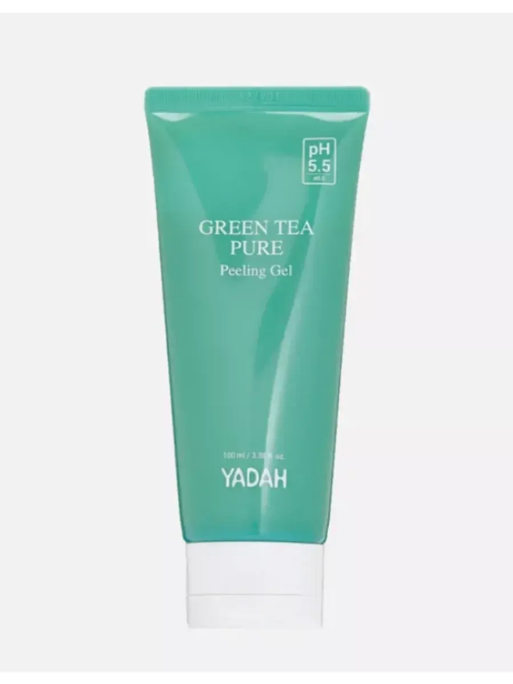 Гель-скраб green tea pure peeling gel YADAH