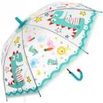 Зонт детский полуавтомат «Ultramarine- Веселые зверята», 8 спиц, d-86, в сложе. виде 65см