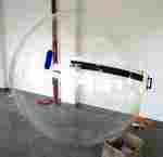 Бизнес-набор: Бассейн 6*6 м (1 шт), Водный шар ТПУ (3 шт), насос (1 шт)