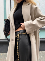 Брюки tensione экокожа