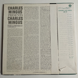 Винтажная виниловая пластинка LP Presents Charles Mingus (Japan 1977) (Obi)