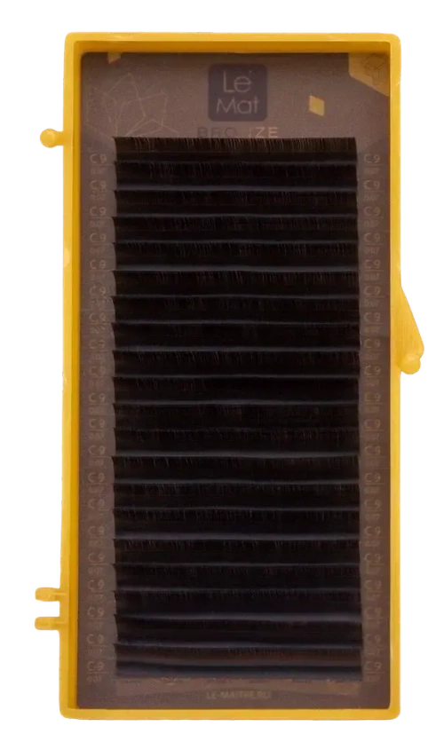 Ресницы коричневые LeMat Truffle ОД 20 линий