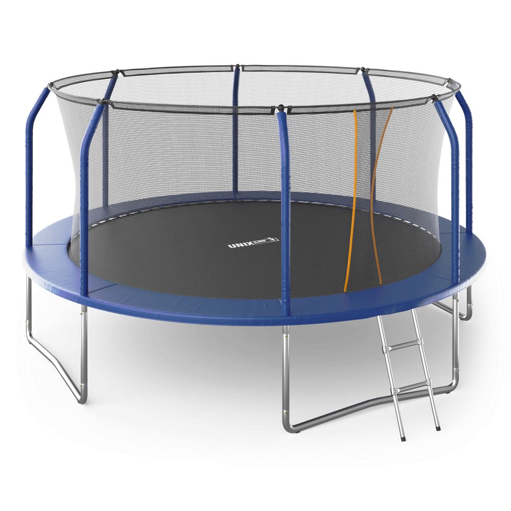 Батут UNIX Line SUPREME BASIC 14 ft (Blue)