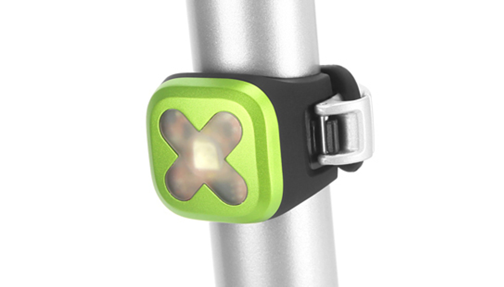 Велофонарь Knog Blinder 1 Cross White LED передний / белый светодиод 11292 лайм