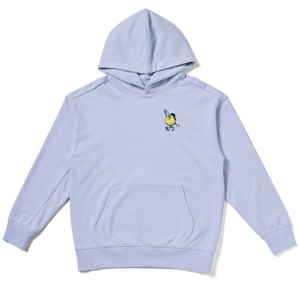 Детская теннисная толстовка Australian Open Kids - xenon blue