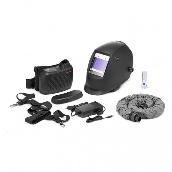 Маска сварщика Tecmen ADF 815S TM16 черная с PAPR (внешн. кнопка зачистки)