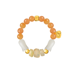 кольцо с опалами