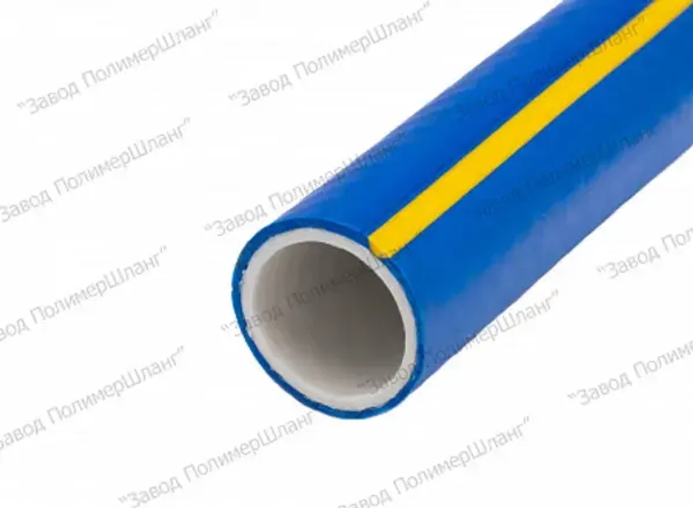 Шланг ТЭП AQUA FORCE синий с желтой полосой 3/4 (50м) (250гр)