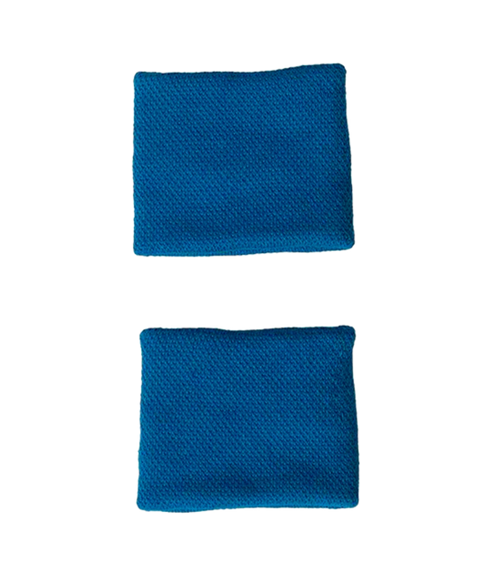 Напульсники Adidas Short Blue 2024 | Браслеты для спорта (2 шт.)