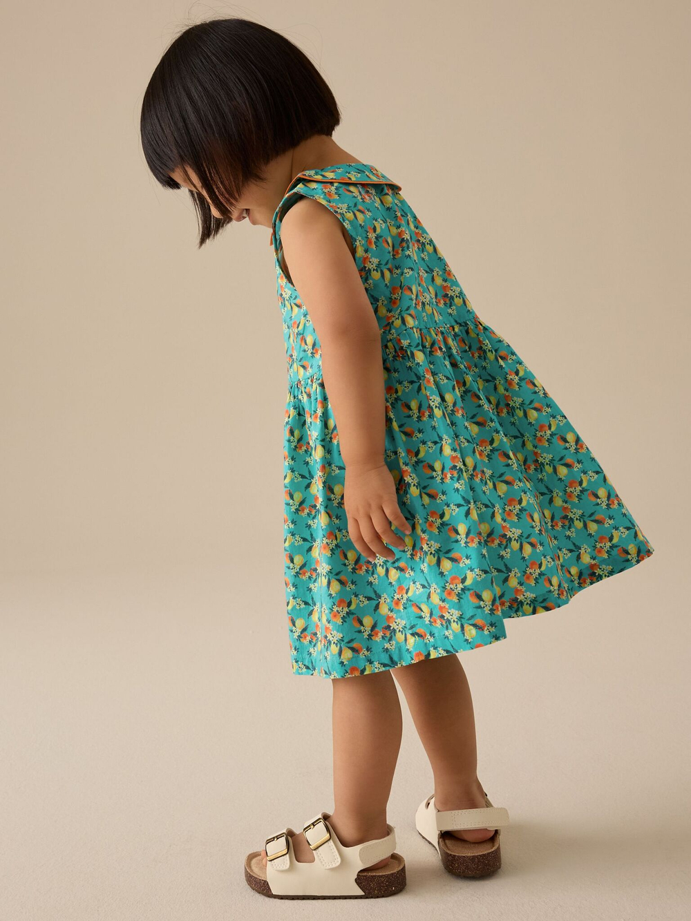 Сарафан для девочки Next E27-534, Бирюзовый