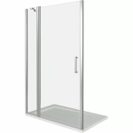 Душевая дверь Good Door FANTASY WTW-140-C-CH стекло прозрачное
