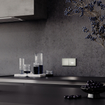 Перекрестный переключатель встраиваемый VOLTUM S70 одноклавишный 10А, (шелк)