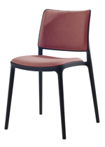 Стул пластиковый с обивкой Papatya Joy-S Soft Seat & Back