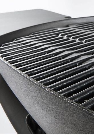 Чугунные решетки, покрытые фарфоровой эмалью, равномерно нагреваются