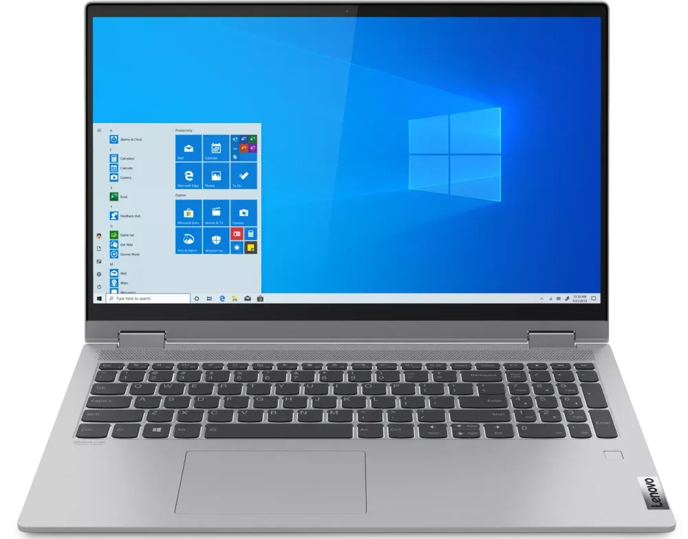 Ноутбук Lenovo IdeaPad Flex 5 15IIL05, 15.6&amp;quot; (1920x1080) IPS сенсорный/Intel Core i5-1035G1/8ГБ DDR4/512ГБ SSD/GeForce MX330 2ГБ/Windows 10 Home, серый [81X30094RU]