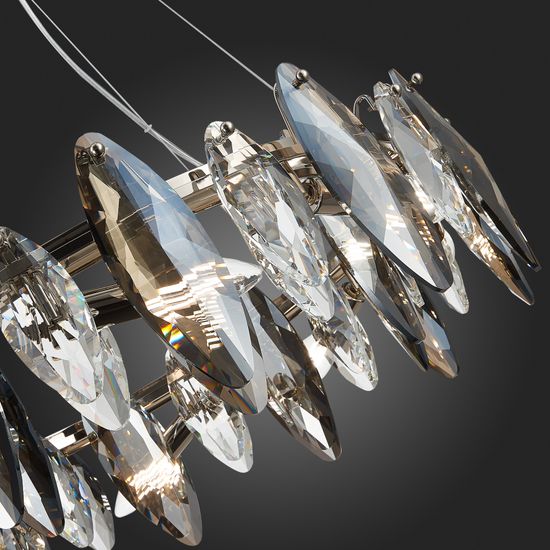 SL1227.103.08 Люстра подвесная ST-Luce Никель/Прозрачный E14 8*40W ANCONA