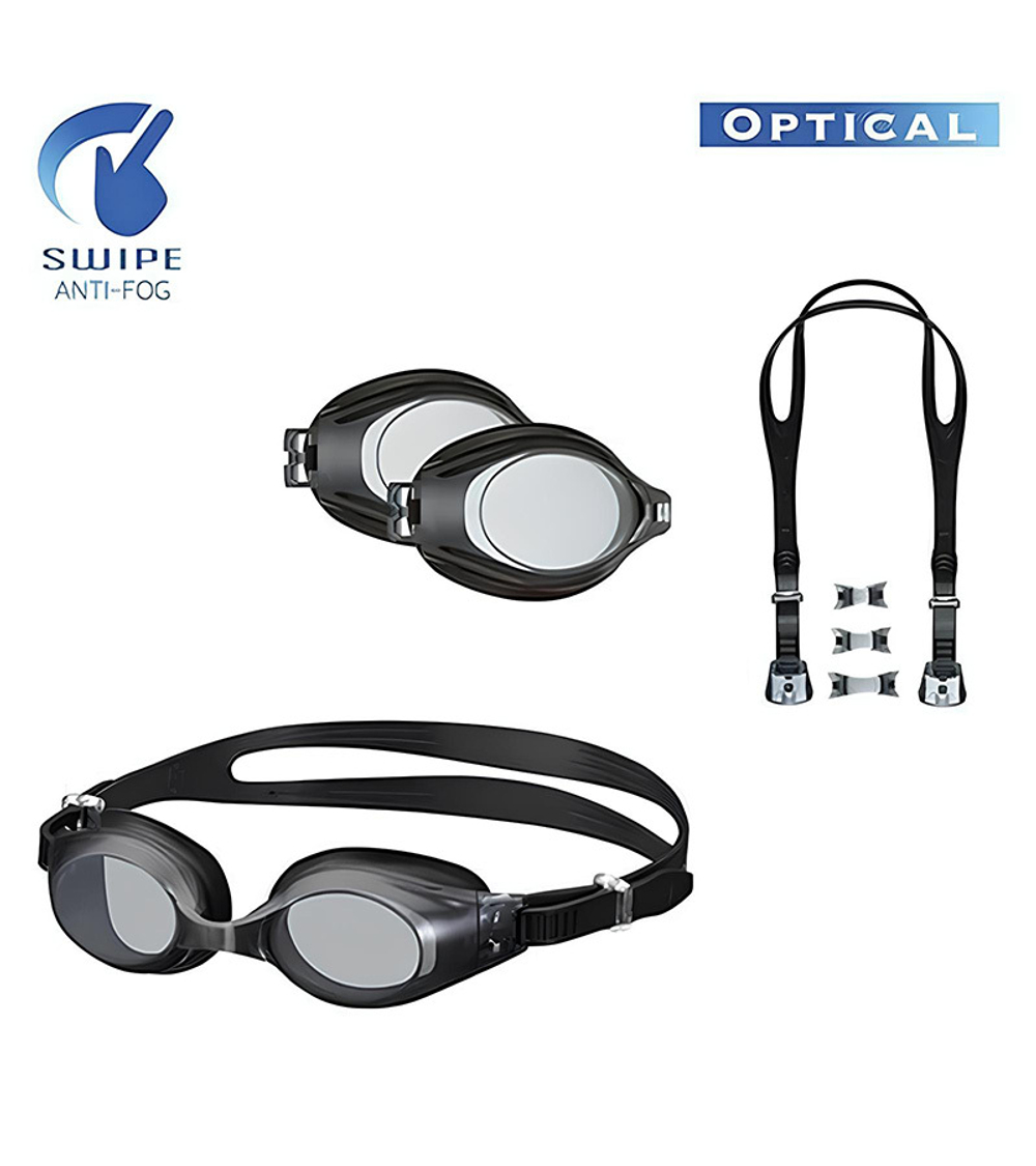 Очки для плавания с диоптриями View Platina Swipe