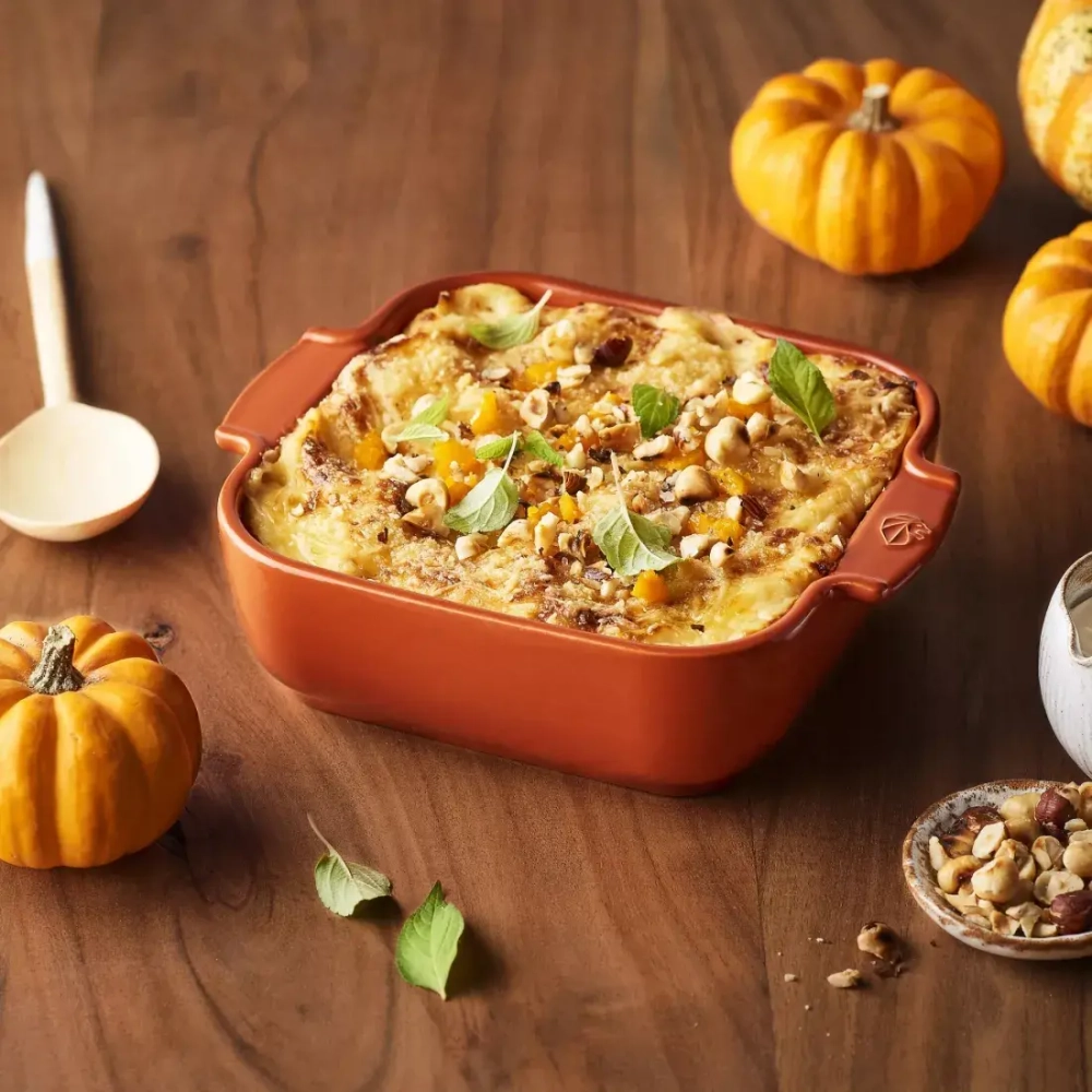 Квадратная форма для запекания 21см 1.1л Peugeot Terracotta