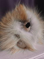 Ёжик Тофу (большой) мех лисы