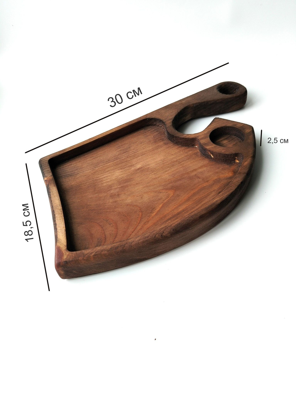 Доска деревянная для подачи сервировочная