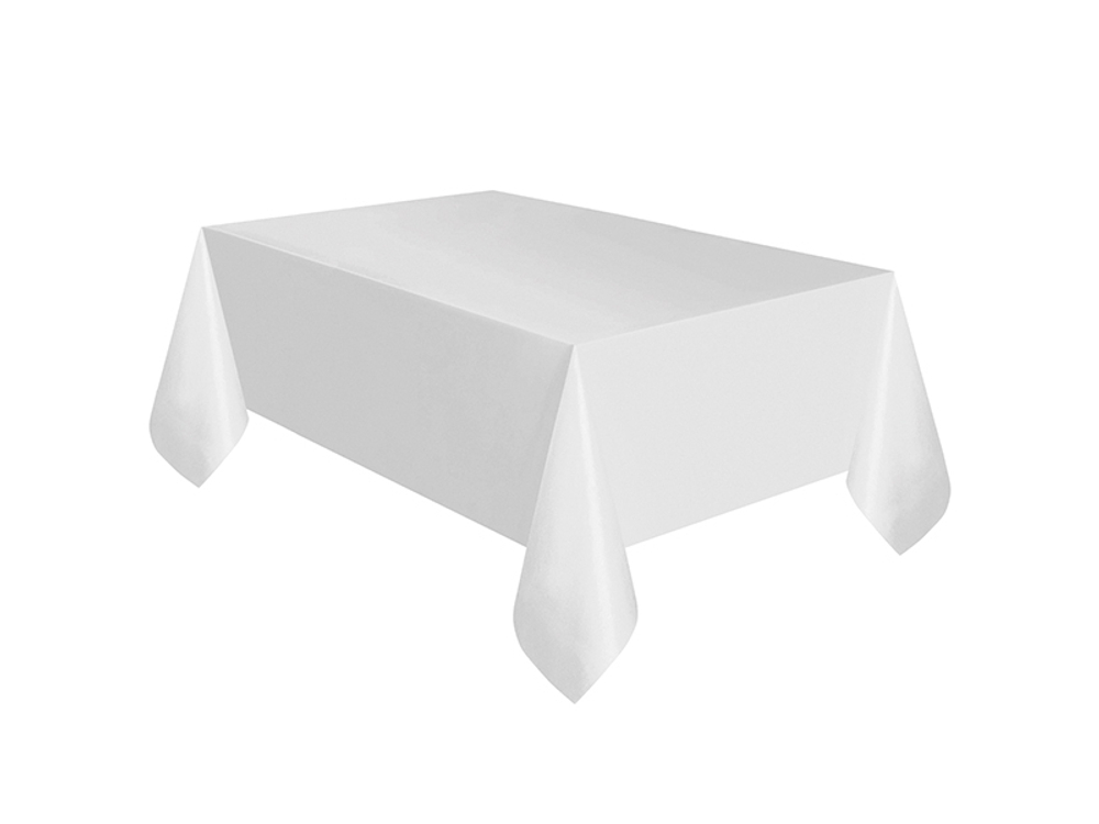 Скатерть П/Э "Фиеста" 110*140 см (40шт/уп) белая