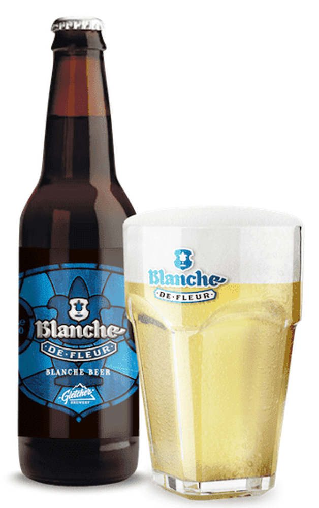 Gletcher Blanche de Fleur 0.5 л. - стекло(12 шт.)