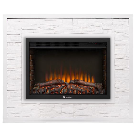 Портал Firelight Loft 30 камень белый, белая эмаль купить в Москве и Московской области по низкой цене с доставкой по России — (1) Портал Firelight Loft 30 камень белый, белая эмаль — (1)