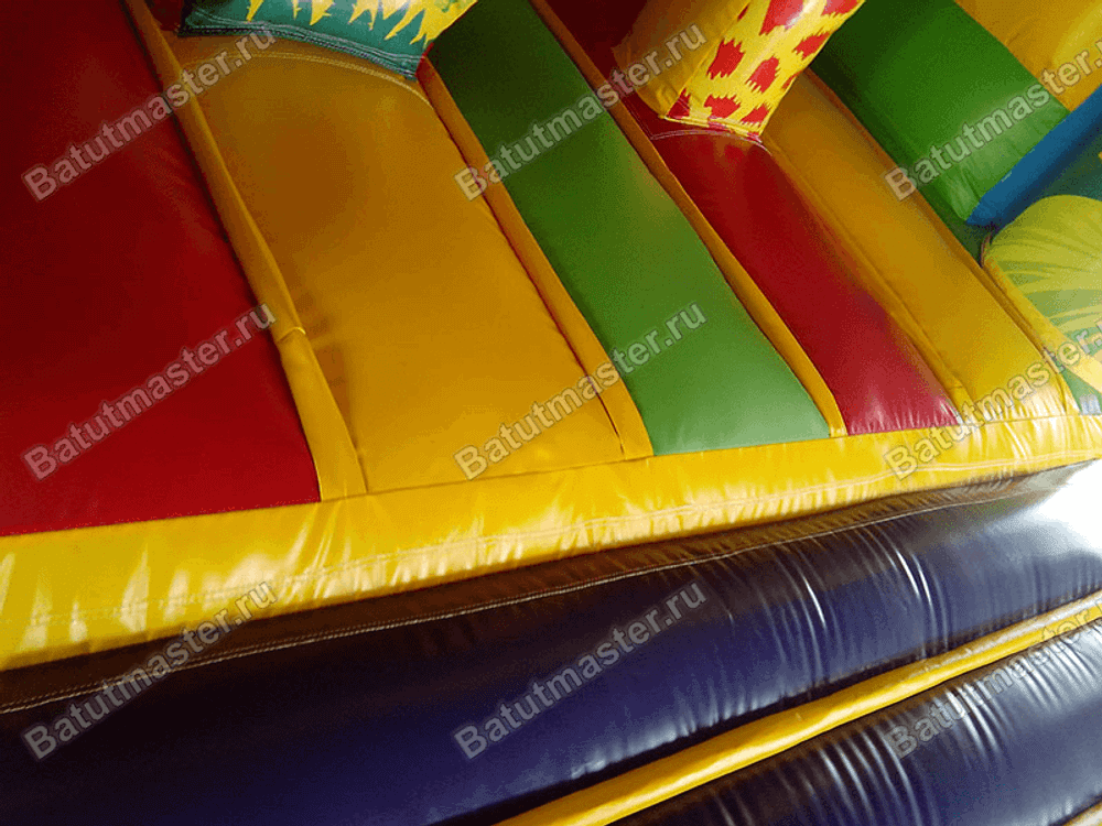 Надувной батут "Гусеничка"