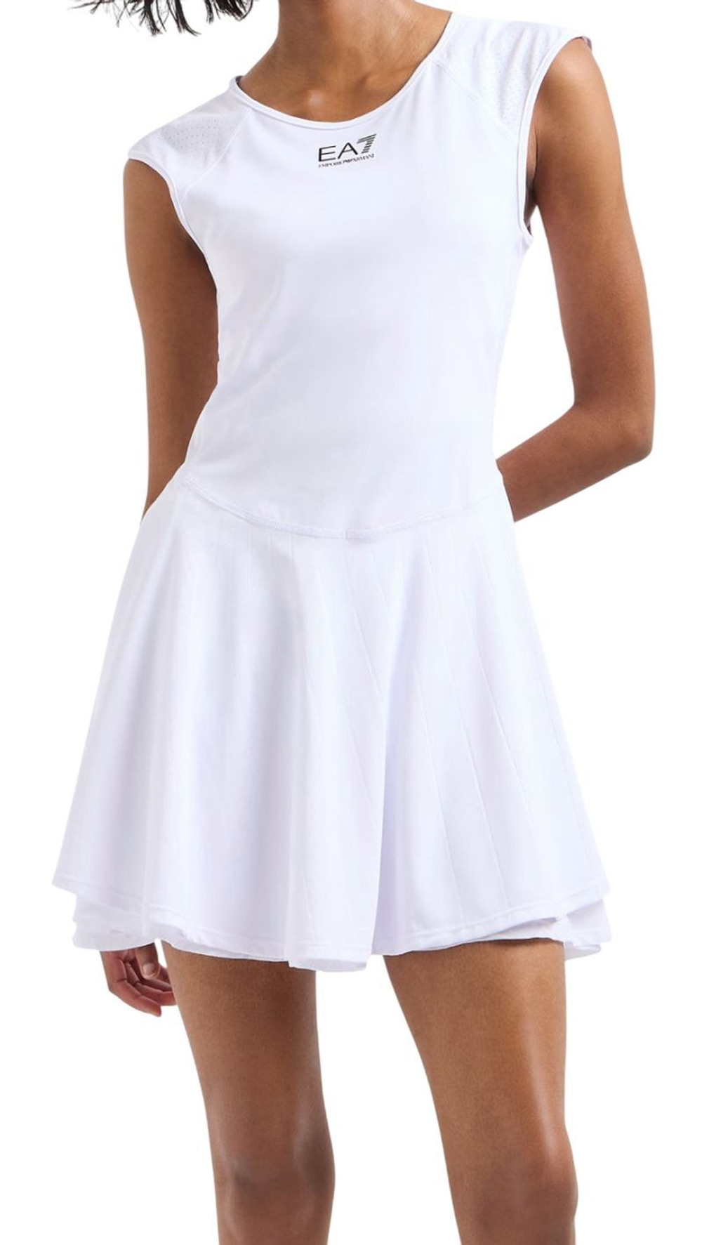 Теннисное платье EA7 Женский комплект из джерси