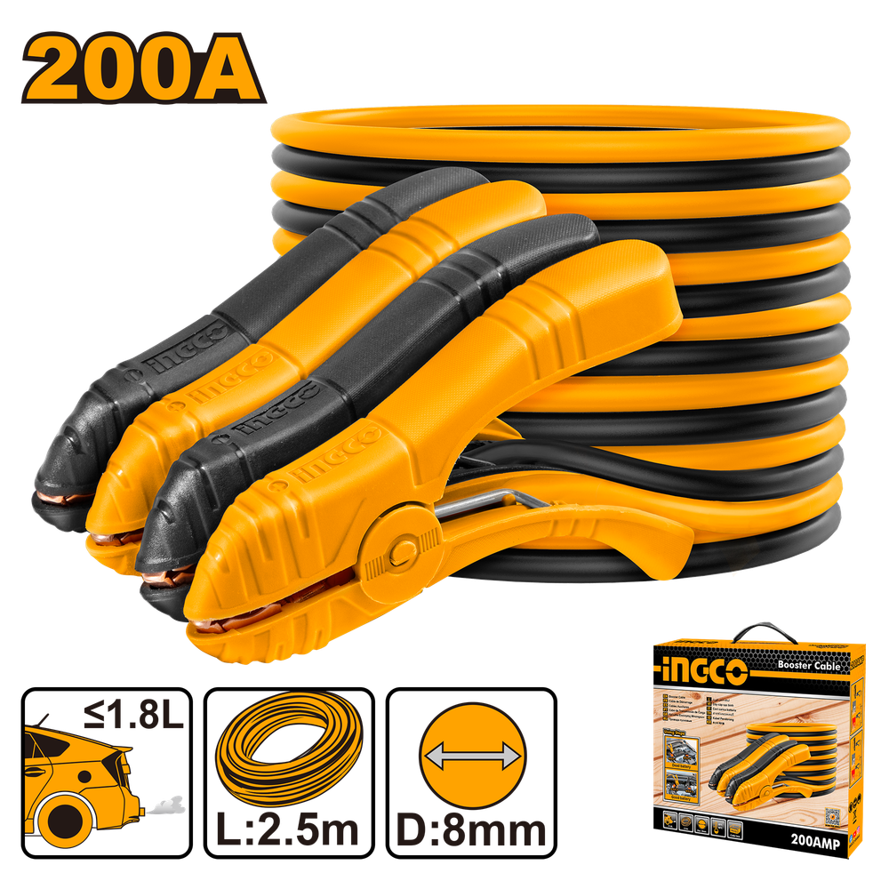 Пусковые провода INGCO HBTCP2001 200 А