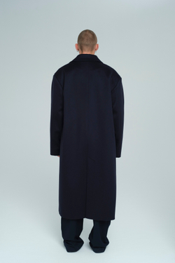 Пальто из шерсти и кашемира | blue