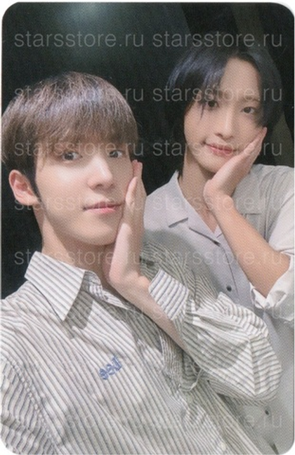 Фотокарта Yunho & Seonghwa ATEEZ 10th Mini Album [GOLDEN HOUR : Part.1 ‘WORK TO LIVE VER.’]