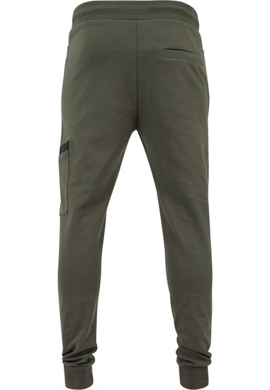 Брюки URBAN CLASSICS Athletic Interlock Sweatpants (Зеленый (Olive)