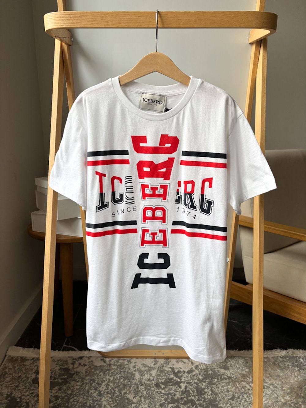 Новая хлопковая футболка Iceberg, 164