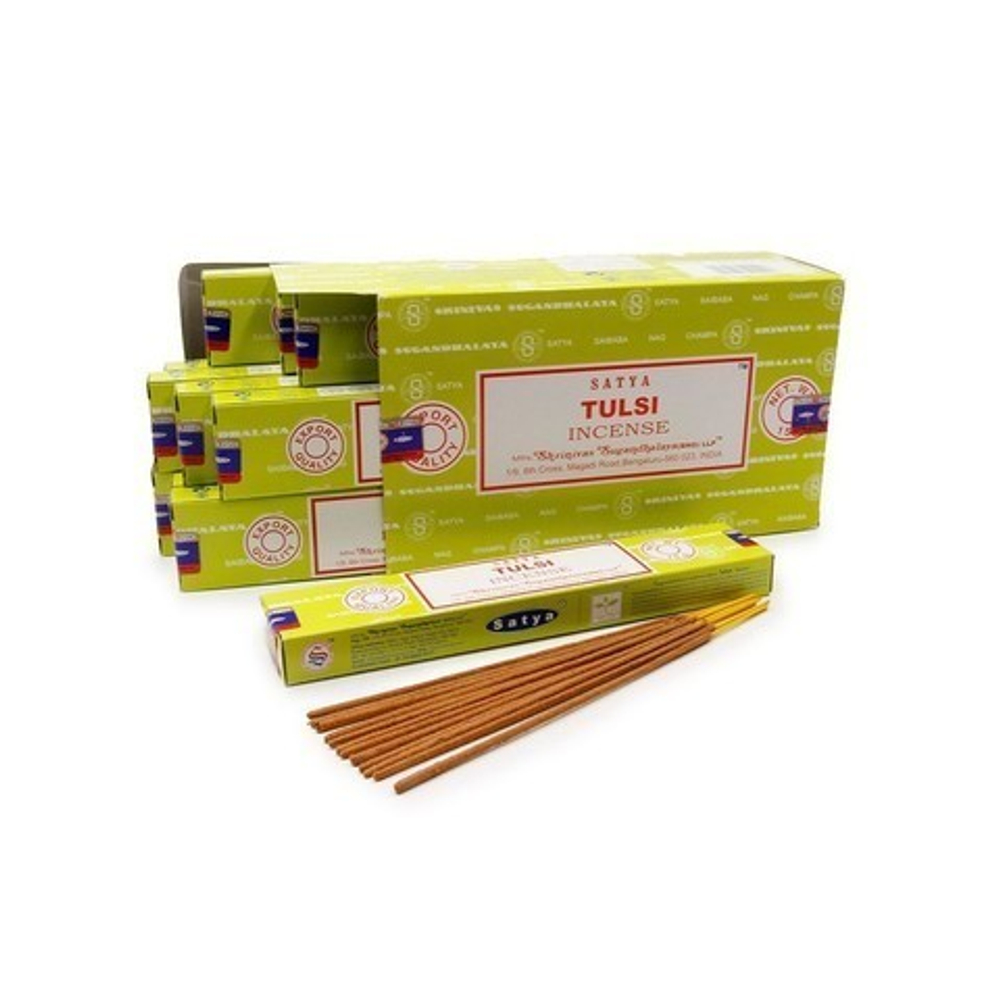 Satya Incense Tulsi Благовоние-масала Тулси (Базилик), 15 г