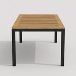 Обеденная группа Ideal Patio  ТЕЛЛА ФЕСТА плюс каркас карбон, стол тик 200, ткань антрацит