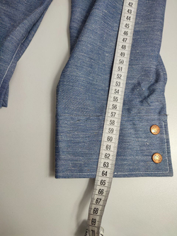 Рубашка Ferfi Fehernemugyar джинсовая 48 размер