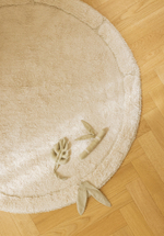 Ковер Lorena Canals Bamboo Sensorial Leaf (120Ø см)