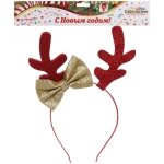 Ободок карнавальный «Бантики» 23х23 см, в ассортименте