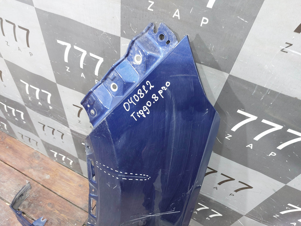 Крыло переднее левое Chery Tiggo 8 Pro 21-нв Б/У Оригинал 553000122AADYJ