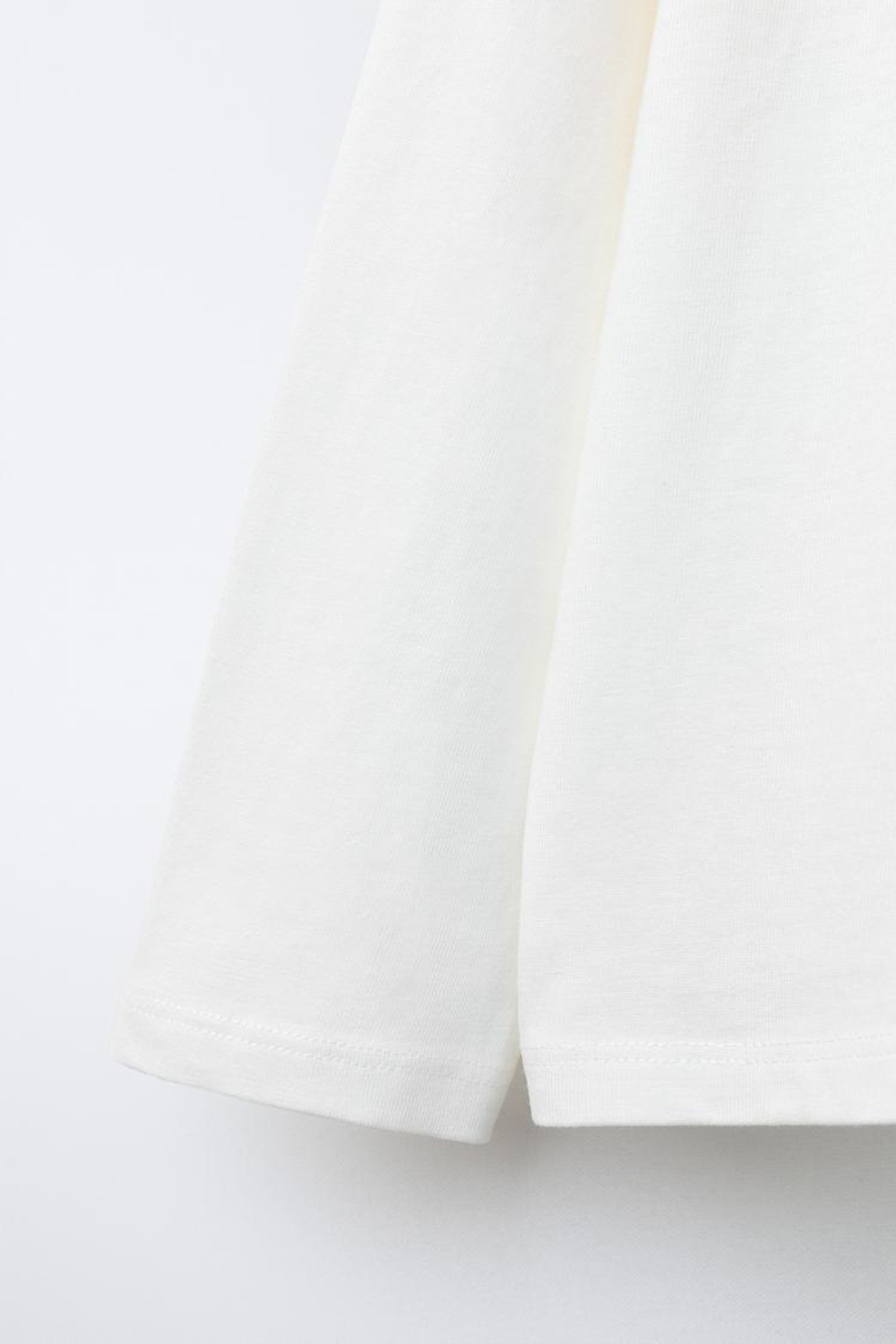 ZARA ЛОНГСЛИВ С ВЫШИТЫМ ЛЬВОМ, БЕЛЫЙ