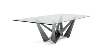 replica table CATTELAN SCORPIO  GLASS ( by Steel Arts)
